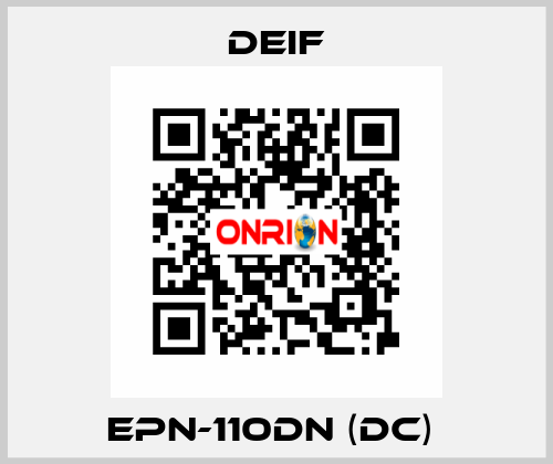 EPN-110DN (DC)  Deif