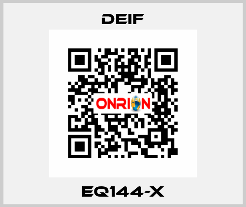 EQ144-X Deif