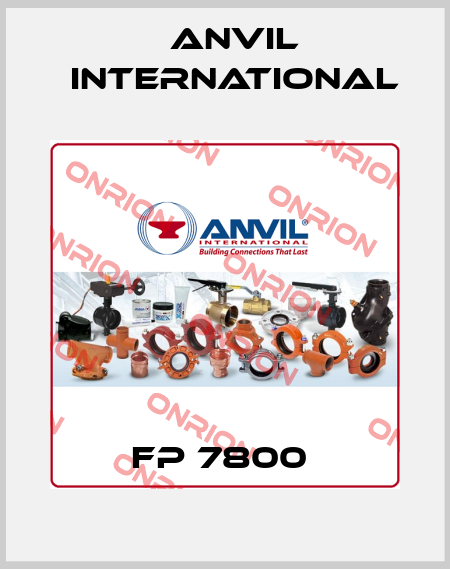 FP 7800  Anvil International