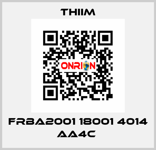 FRBA2001 18001 4014 AA4C  Thiim