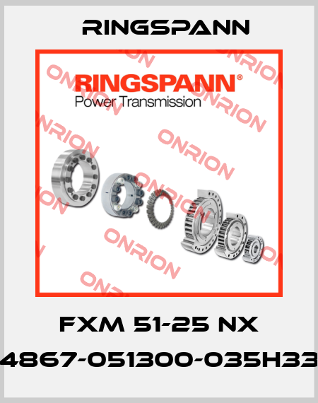 FXM 51-25 NX (4867-051300-035H33) Ringspann