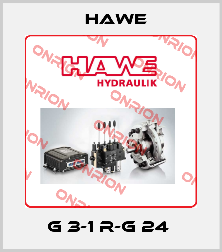 G 3-1 R-G 24  Hawe