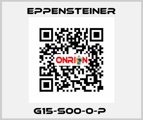 G15-S00-0-P  Eppensteiner