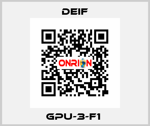 GPU-3-F1  Deif