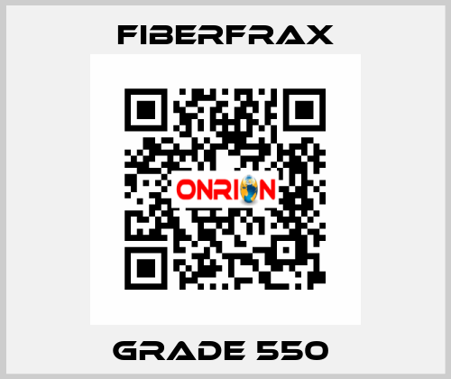 GRADE 550  Fiberfrax