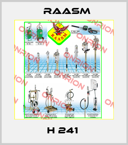 H 241  Raasm