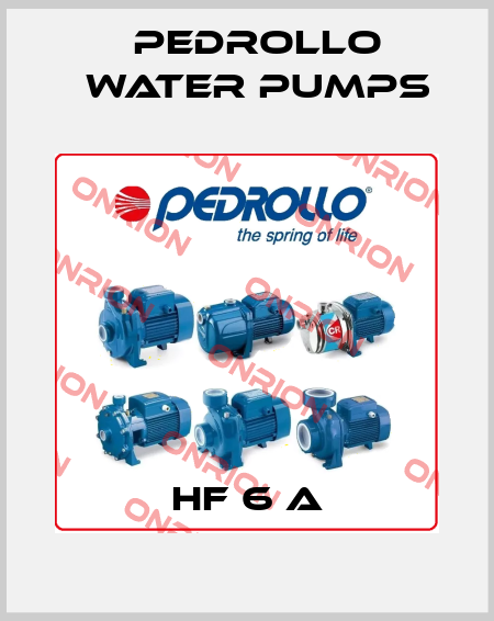 HF 6 A Pedrollo Water Pumps