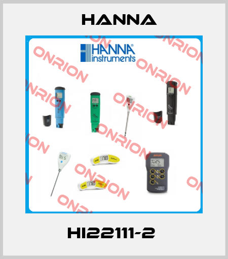 HI22111-2  Hanna