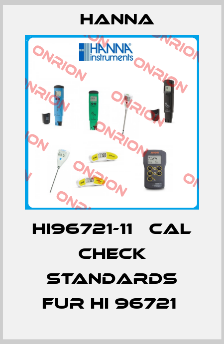 HI96721-11   CAL CHECK STANDARDS FUR HI 96721  Hanna