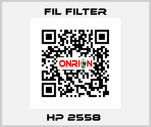 HP 2558  Fil Filter