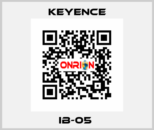 IB-05  Keyence