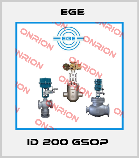 ID 200 GSOP  Ege