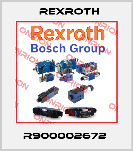 R900002672  Rexroth