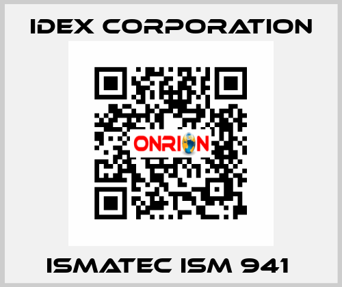 ISMATEC ISM 941  IDEX Corporation