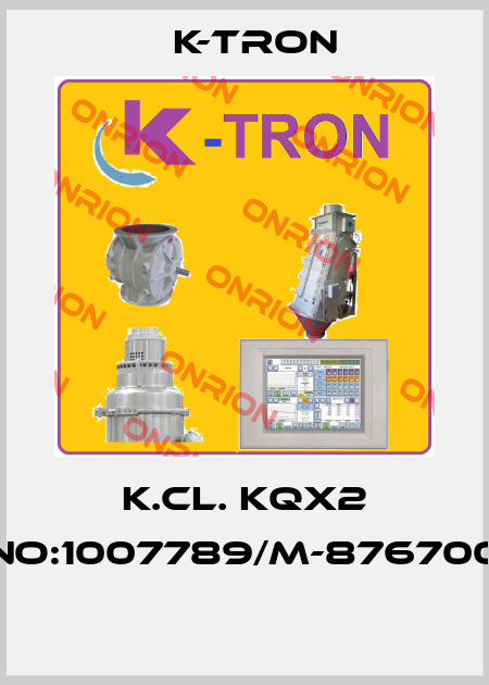 K.CL. KQX2 NO:1007789/M-876700  K-tron
