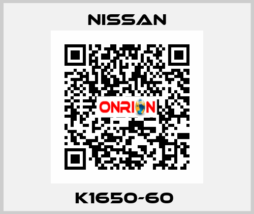 K1650-60  Nissan