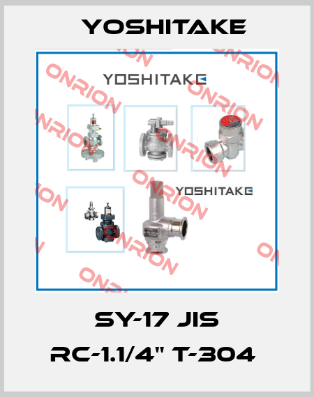 SY-17 JIS RC-1.1/4" T-304  Yoshitake