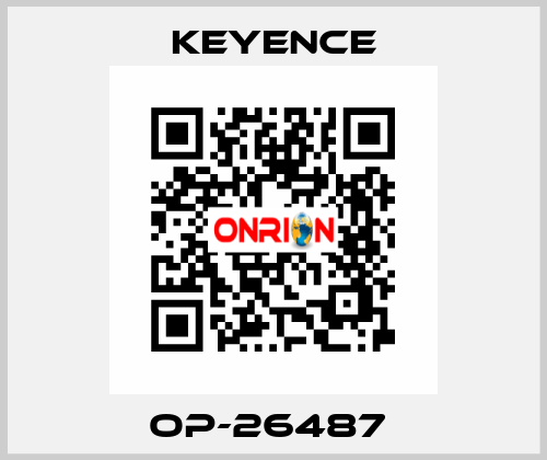 OP-26487  Keyence