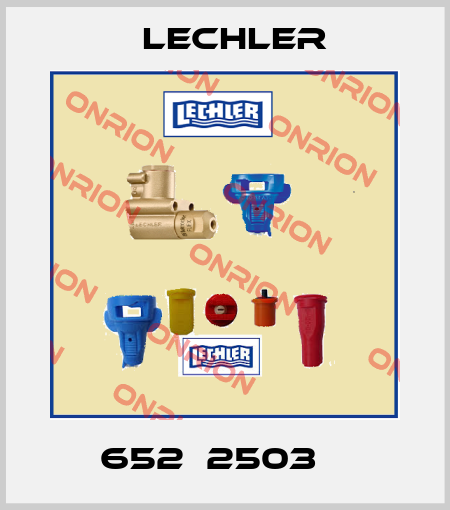 652  2503    Lechler