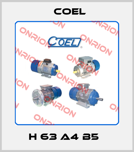 H 63 A4 B5   Coel