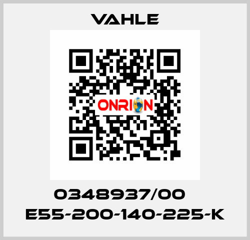 0348937/00    E55-200-140-225-K  Vahle