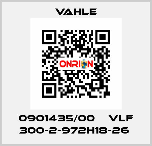 0901435/00    VLF 300-2-972H18-26  Vahle