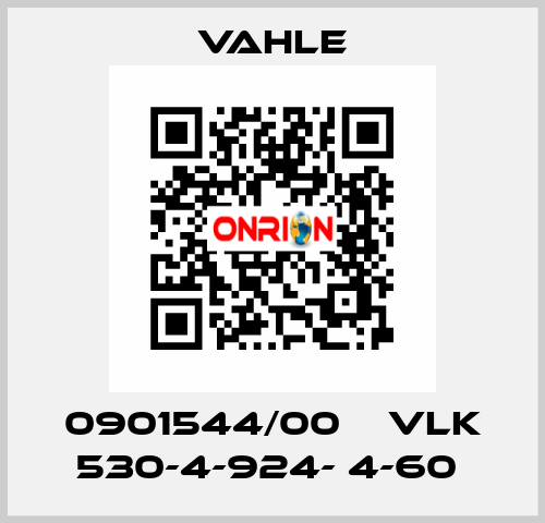 0901544/00    VLK 530-4-924- 4-60  Vahle