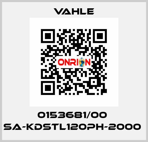 0153681/00  SA-KDSTL120PH-2000  Vahle