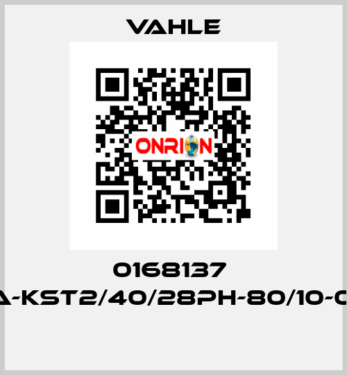 0168137  SA-KST2/40/28PH-80/10-0,0  Vahle