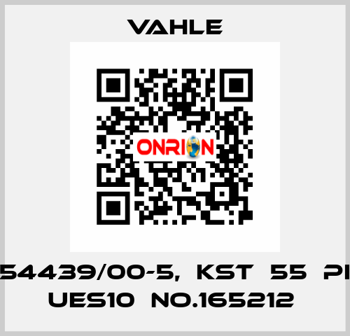 154439/00-5,  KST  55  PE UES10  NO.165212  Vahle