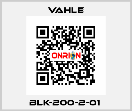 BLK-200-2-01  Vahle