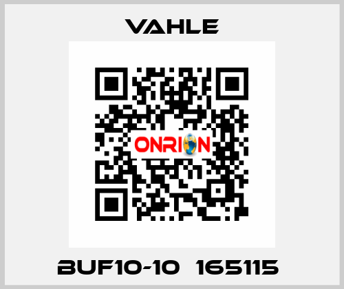 BUF10-10  165115  Vahle