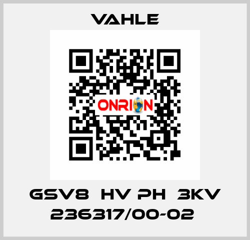 GSV8  HV PH  3KV 236317/00-02  Vahle