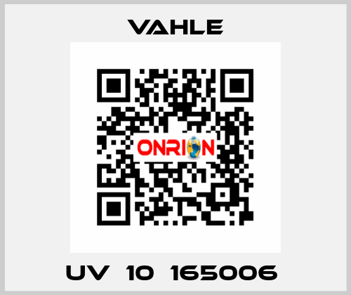 UV  10  165006  Vahle