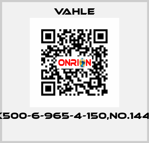 VLK500-6-965-4-150,No.144801  Vahle