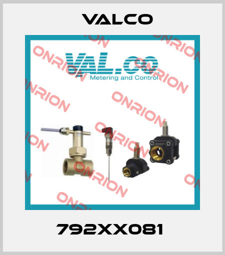 792XX081  Valco
