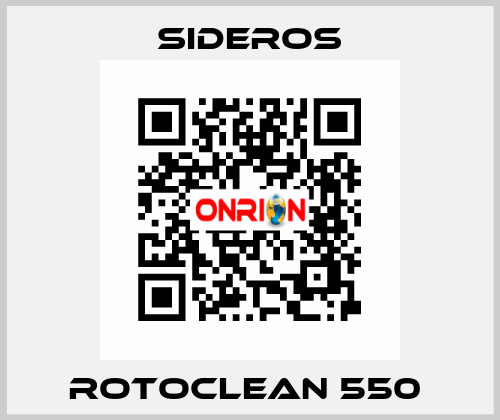 Rotoclean 550  Sideros