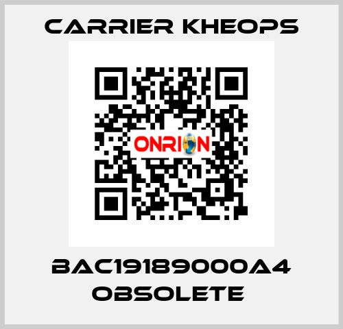 BAC19189000A4 obsolete  Carrier Kheops