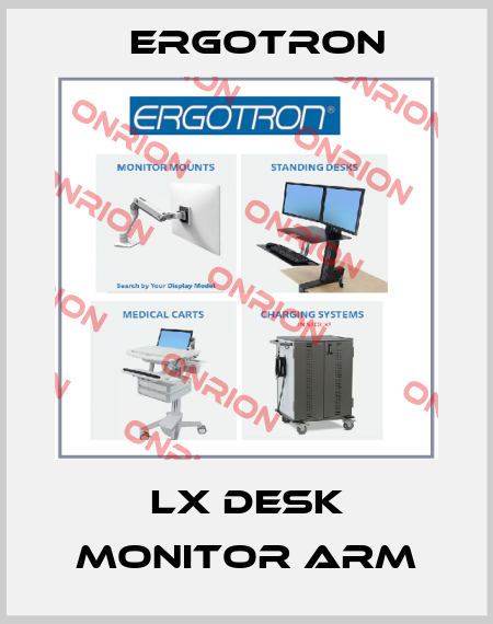 LX Desk Monitor Arm Ergotron