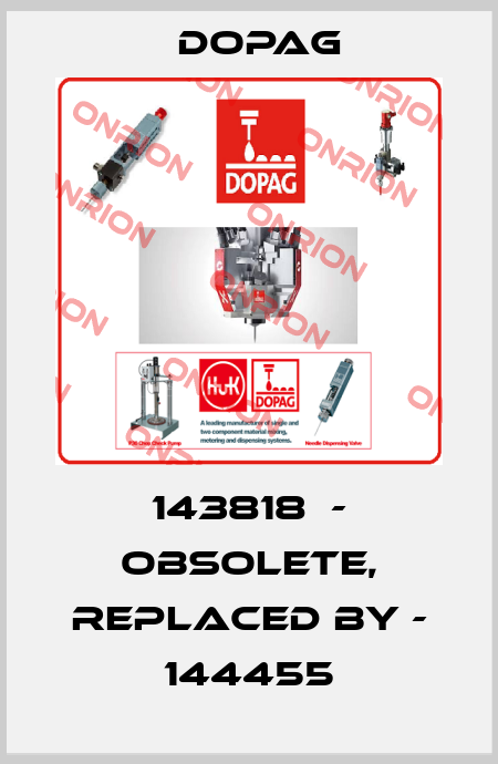 143818  - obsolete, replaced by - 144455 Dopag
