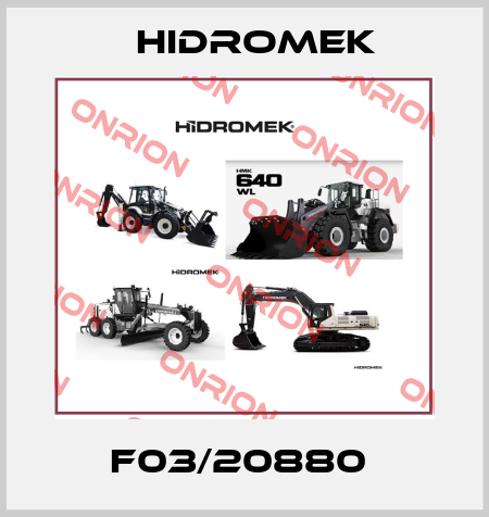 F03/20880  Hidromek