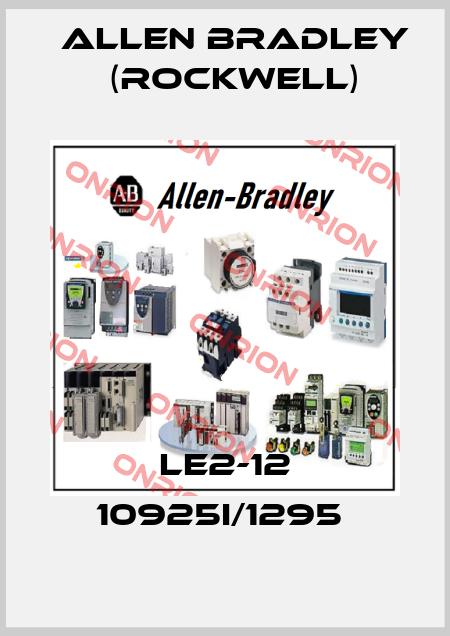 LE2-12 10925I/1295  Allen Bradley (Rockwell)