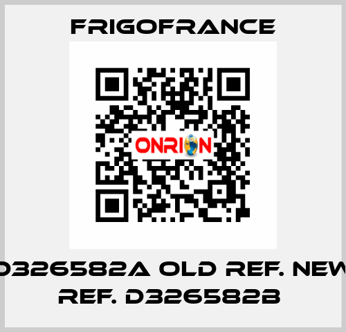 D326582A old ref. new ref. D326582B  Frigofrance