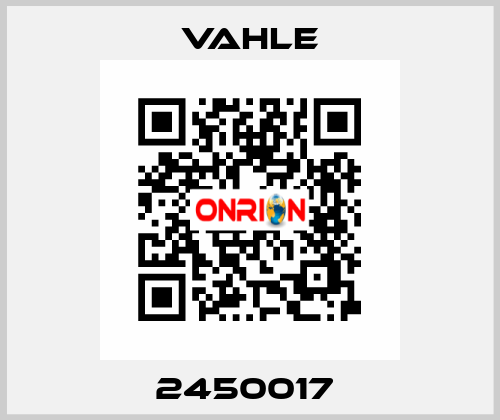 2450017  Vahle