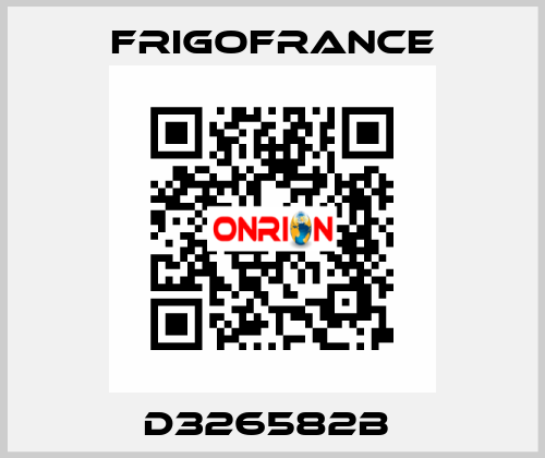 D326582B  Frigofrance