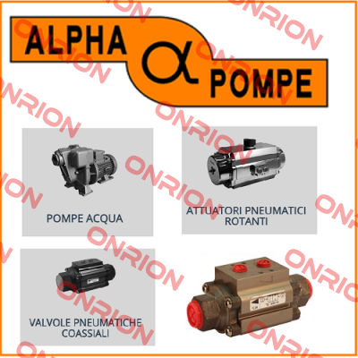 Pumpe 02 1/2 RA-T 230/400V - Nr. 22813.00 Alpha Pompe