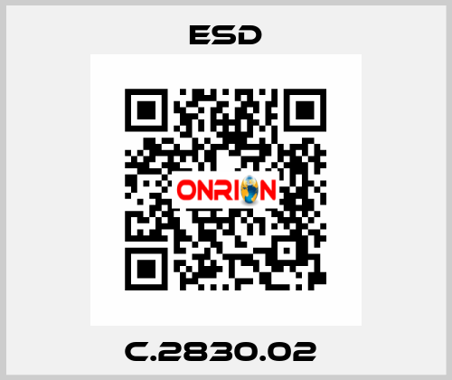 C.2830.02  ESD