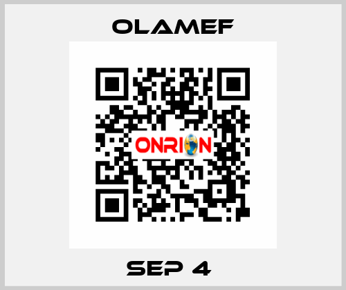 SEP 4  olamef