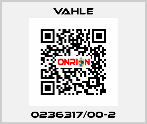 0236317/00-2 Vahle