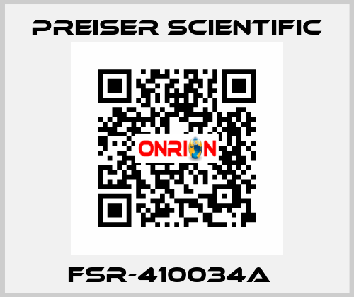 FSR-410034A   Preiser Scientific